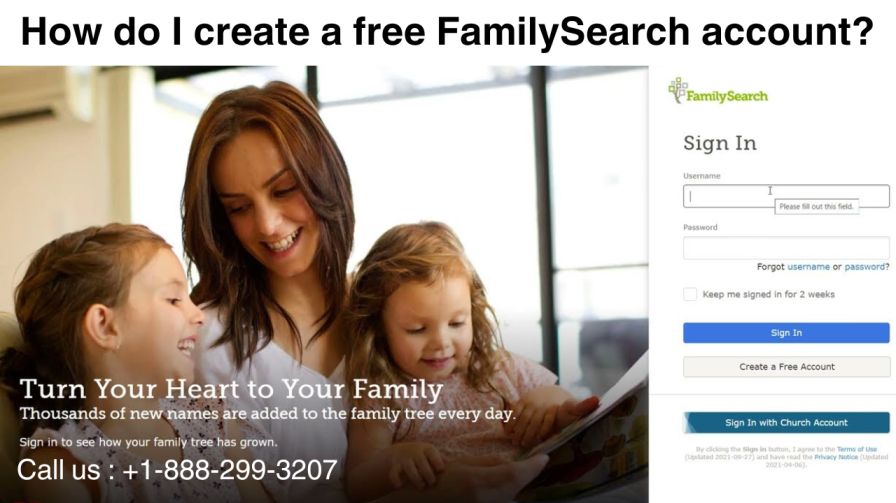 How Do I Create A Free Familysearch Account?
